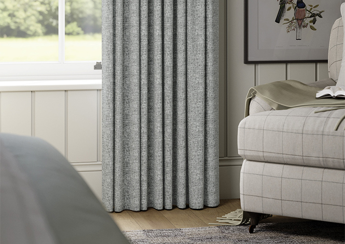 Atina (Blackout), Mottled Black - Made to Measure Curtains - Image 5